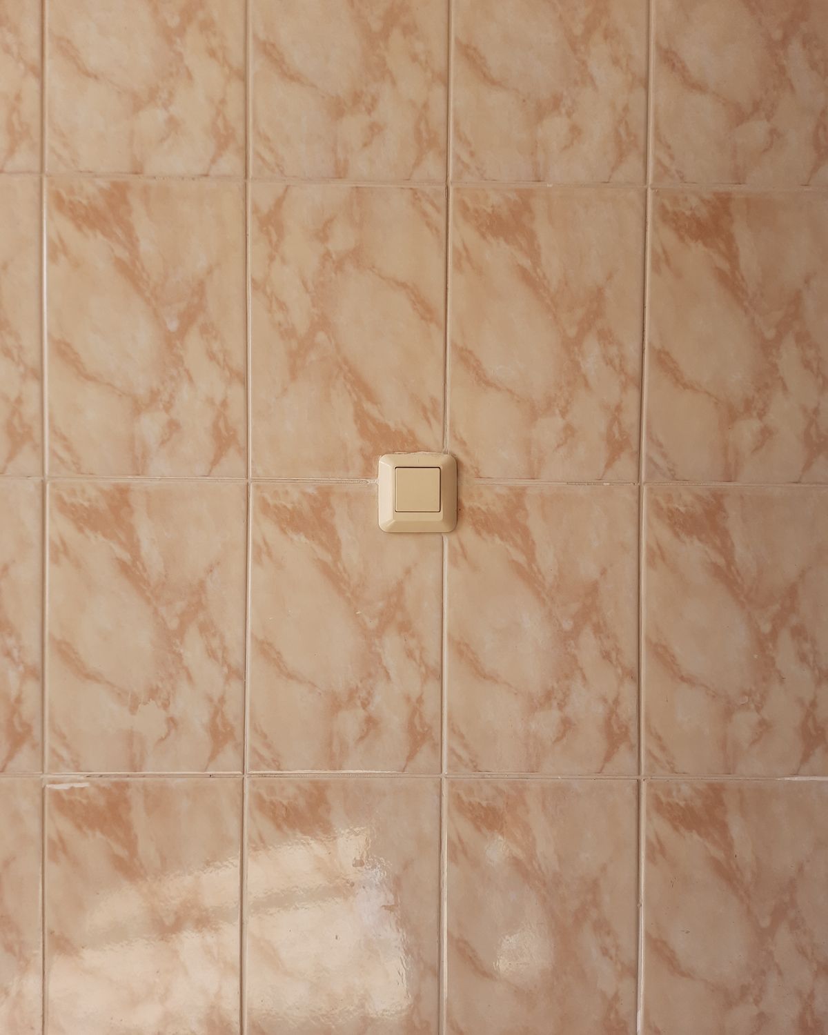 Sfeerbeeld van een toilet en wastafel met tegelwerk